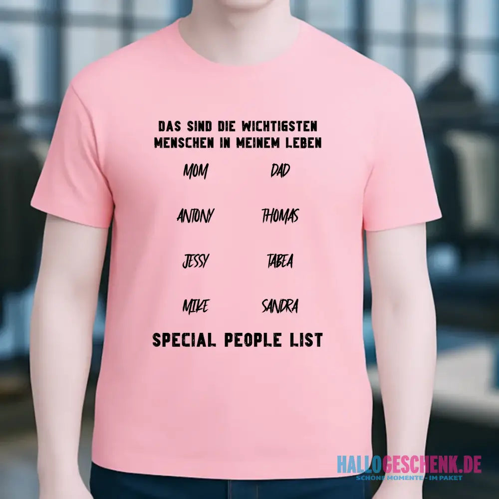 Gestalte den Text personalisierbar - Unisex Premium T-Shirt XS-5XL aus Bio-Baumwolle für Damen & Herren