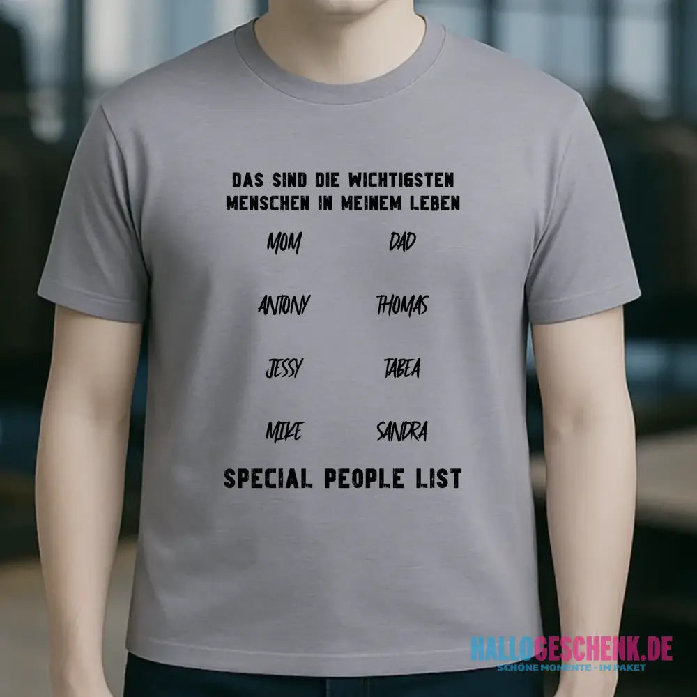 Gestalte den Text personalisierbar - Unisex Premium T-Shirt XS-5XL aus Bio-Baumwolle für Damen & Herren