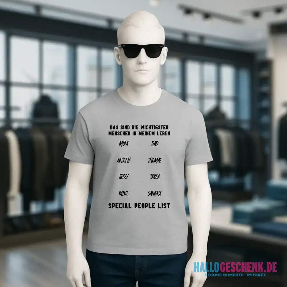 Gestalte den Text personalisierbar - Unisex Premium T-Shirt XS-5XL aus Bio-Baumwolle für Damen & Herren