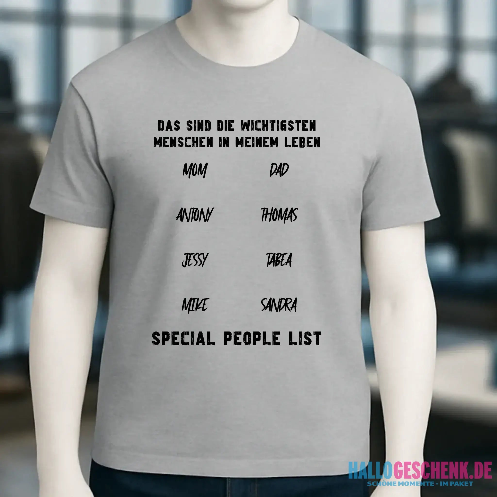 Gestalte den Text personalisierbar - Unisex Premium T-Shirt XS-5XL aus Bio-Baumwolle für Damen & Herren