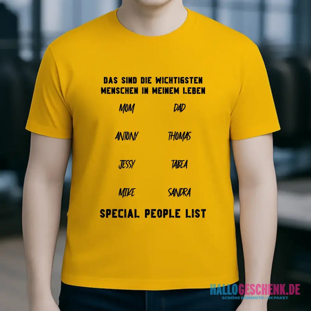 Gestalte den Text personalisierbar - Unisex Premium T-Shirt XS-5XL aus Bio-Baumwolle für Damen & Herren