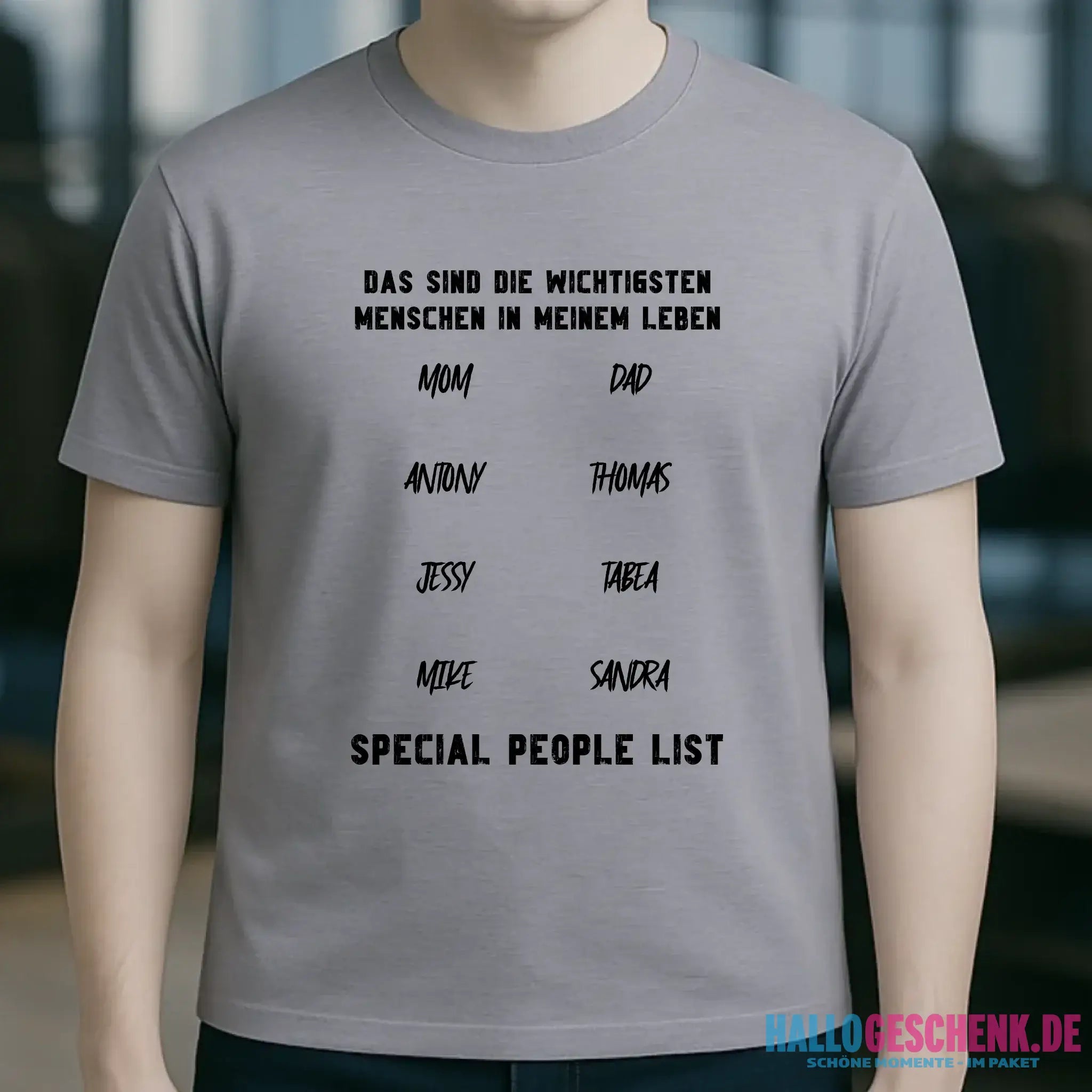 Gestalte den Text personalisierbar - Unisex Premium T-Shirt XS-5XL aus Bio-Baumwolle für Damen & Herren