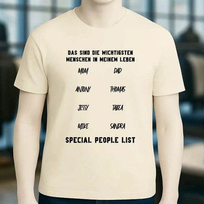 Gestalte den Text personalisierbar - Unisex Premium T-Shirt XS-5XL aus Bio-Baumwolle für Damen & Herren