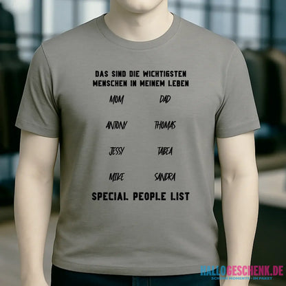 Gestalte den Text personalisierbar - Unisex Premium T-Shirt XS-5XL aus Bio-Baumwolle für Damen & Herren