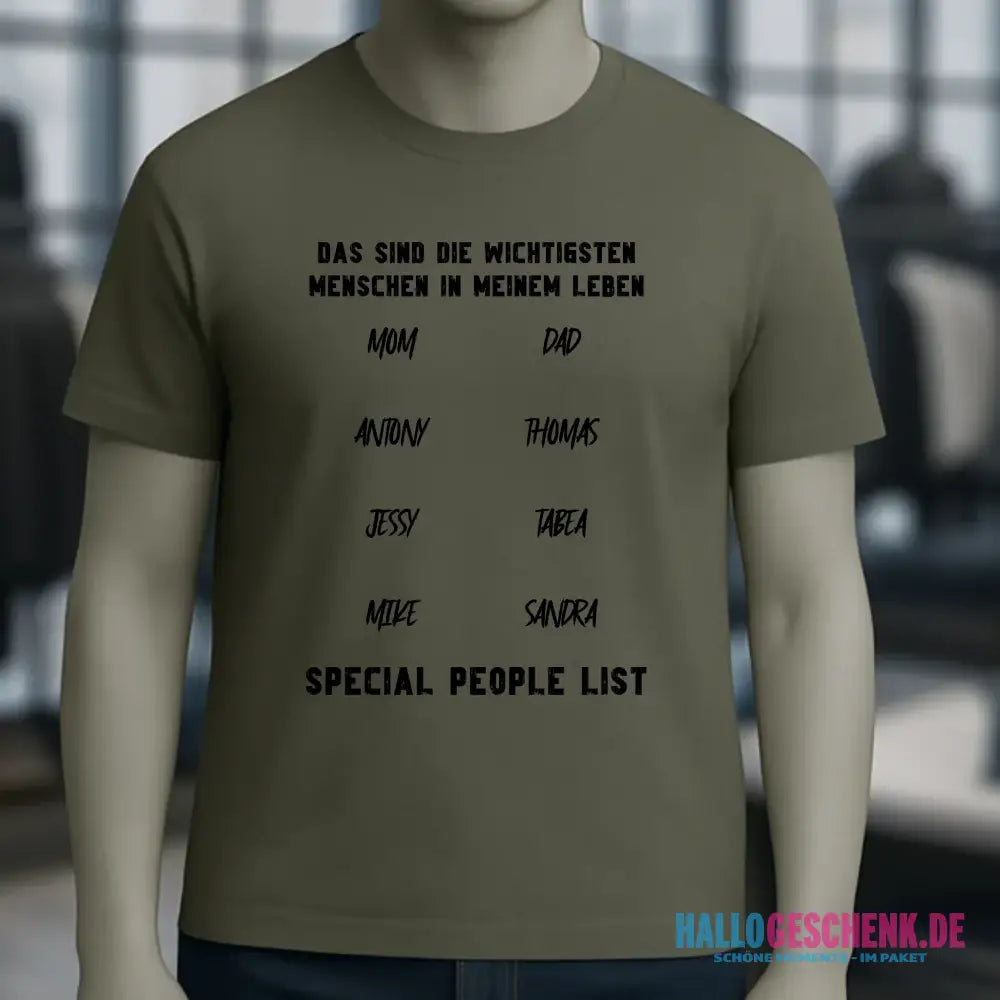 Gestalte den Text personalisierbar - Unisex Premium T-Shirt XS-5XL aus Bio-Baumwolle für Damen & Herren