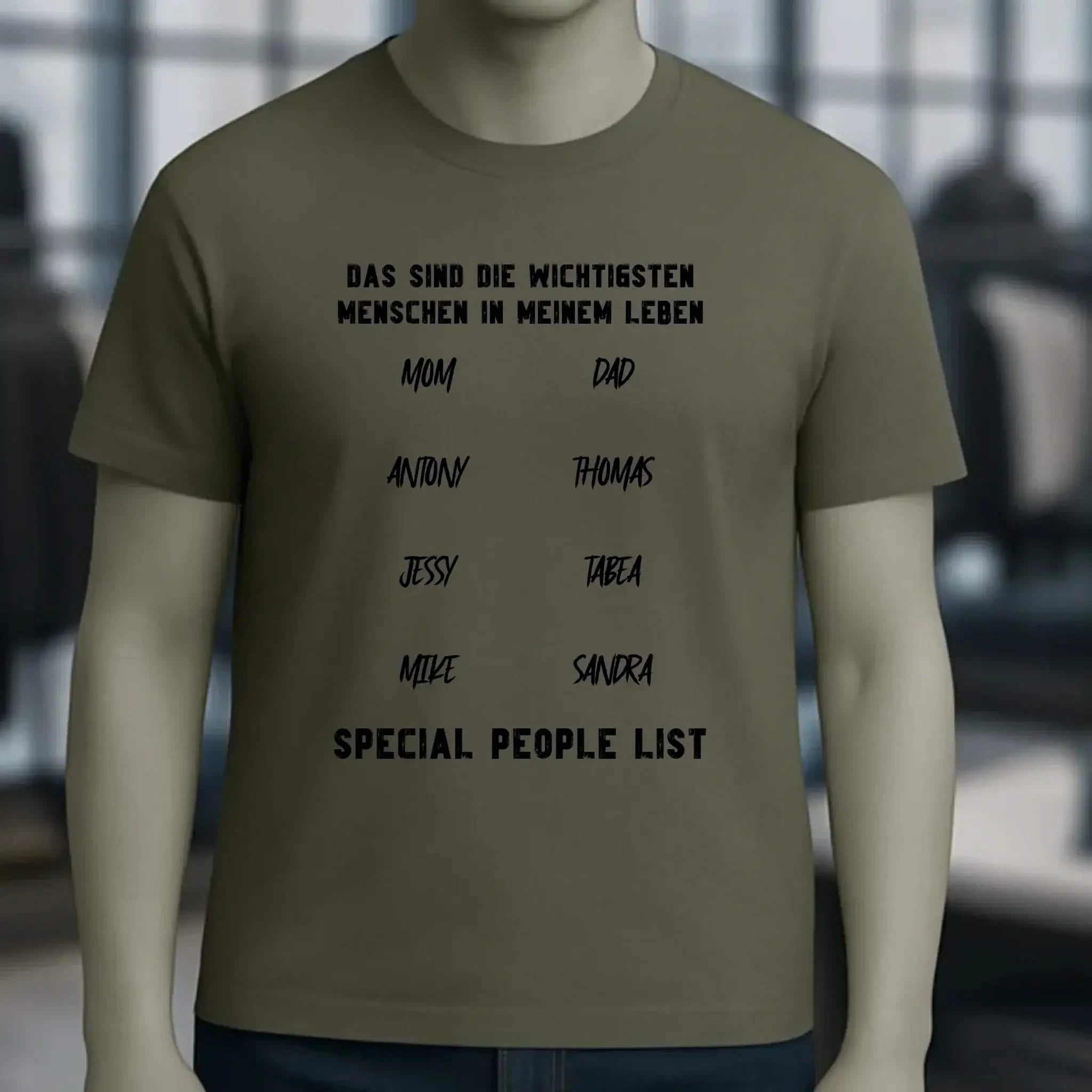 Gestalte den Text personalisierbar - Unisex Premium T-Shirt XS-5XL aus Bio-Baumwolle für Damen & Herren