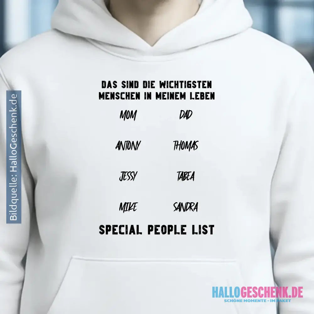 Gestalte den Text - Unisex Premium Hoodie XS-5XL aus Bio-Baumwolle für Damen & Herren