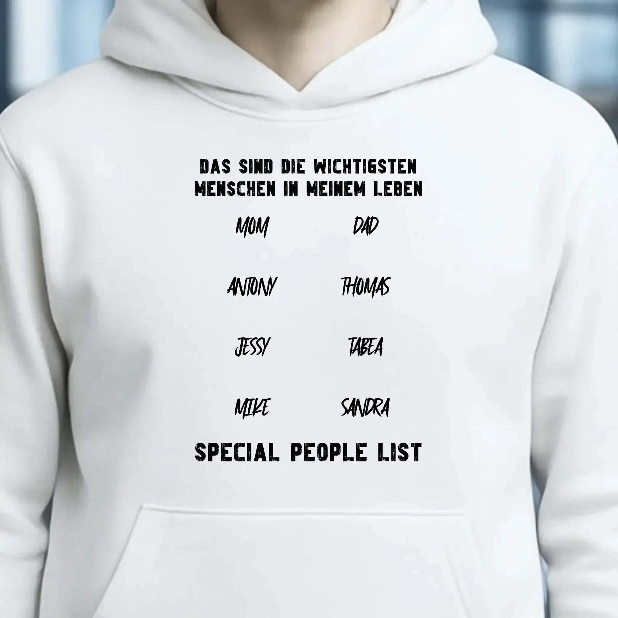 Gestalte den Text - Unisex Premium Hoodie XS-5XL aus Bio-Baumwolle für Damen & Herren