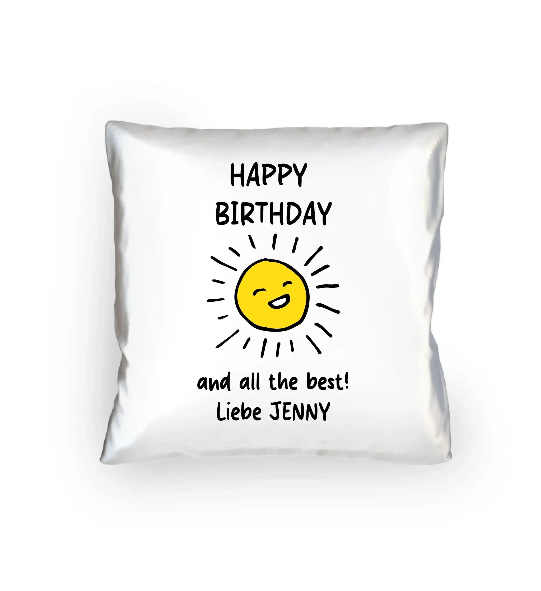 Gestalte ein Fotomotiv • Kissen 40x40 cm in 2 Farben - EIN MOTIV GESTALTEN • Kissen 40x40 cm in 2 Farben / White