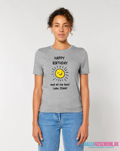 Gestalte ein Motiv • Damen T-Shirt • Bio-Baumwolle • Premium-Qualität - Gestalte ein Motiv