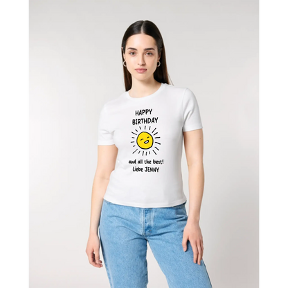 Gestalte ein Motiv • Damen T-Shirt • Bio-Baumwolle • Premium-Qualität - Gestalte ein Motiv
