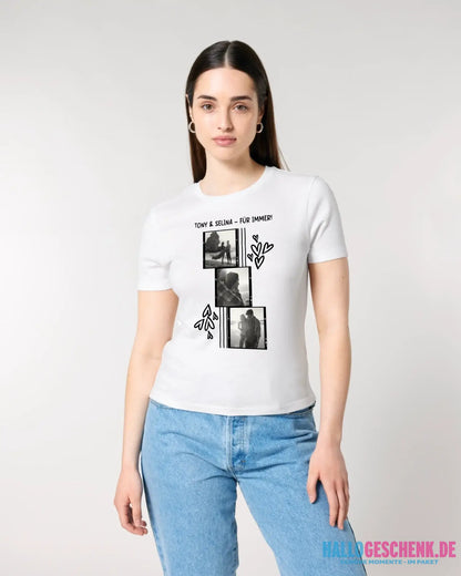 Gestalte ein Motiv • Damen T-Shirt • Bio-Baumwolle • Premium-Qualität - Gestalte ein Motiv