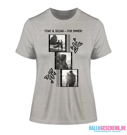 Gestalte ein Motiv • Damen T-Shirt • Bio-Baumwolle • Premium-Qualität - Gestalte ein Motiv