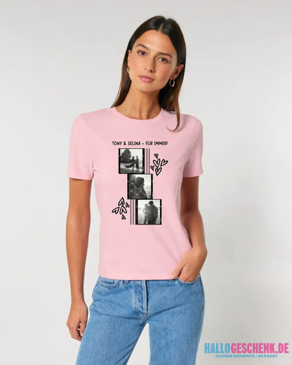 Gestalte ein Motiv • Damen T-Shirt • Bio-Baumwolle • Premium-Qualität - Gestalte ein Motiv