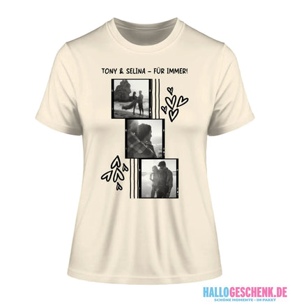 Gestalte ein Motiv • Damen T-Shirt • Bio-Baumwolle • Premium-Qualität - Gestalte ein Motiv