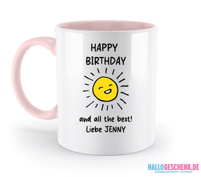 Gestalte ein Motiv • zweifarbige Tasse 330ml • spülmaschinengeeignet - Gestalte ein Motiv