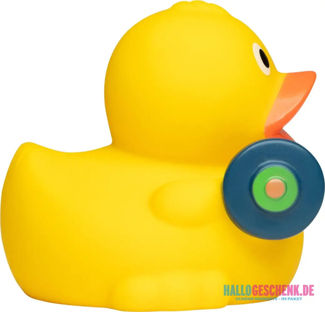 Gewichtheber • Langhantel • Hantel • Quietsche-Ente / Badeente