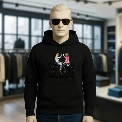 Girls on Text Besties • Unisex Premium Hoodie XS-5XL aus Bio-Baumwolle für Damen & Herren • Exklusivdesign • personalisiert