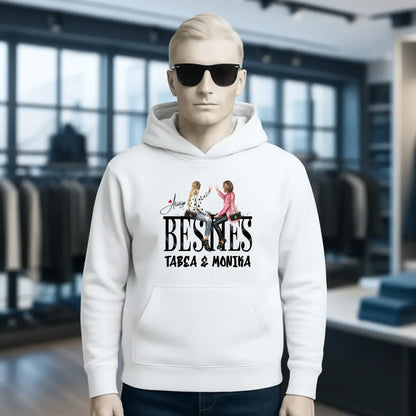 Girls on Text Besties • Unisex Premium Hoodie XS-5XL aus Bio-Baumwolle für Damen & Herren • Exklusivdesign • personalisiert