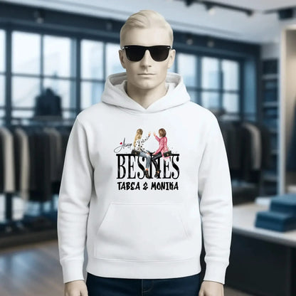 Girls on Text Besties • Unisex Premium Hoodie XS-5XL aus Bio-Baumwolle für Damen & Herren • Exklusivdesign • personalisiert