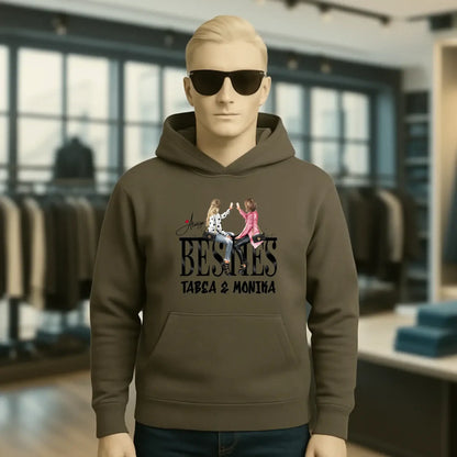 Girls on Text Besties • Unisex Premium Hoodie XS-5XL aus Bio-Baumwolle für Damen & Herren • Exklusivdesign • personalisiert