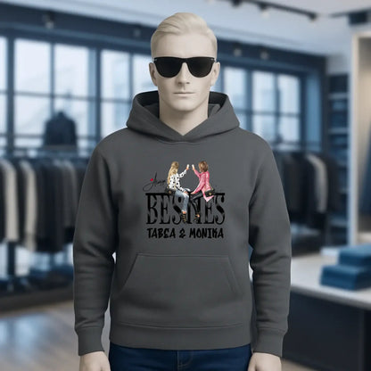 Girls on Text Besties • Unisex Premium Hoodie XS-5XL aus Bio-Baumwolle für Damen & Herren • Exklusivdesign • personalisiert