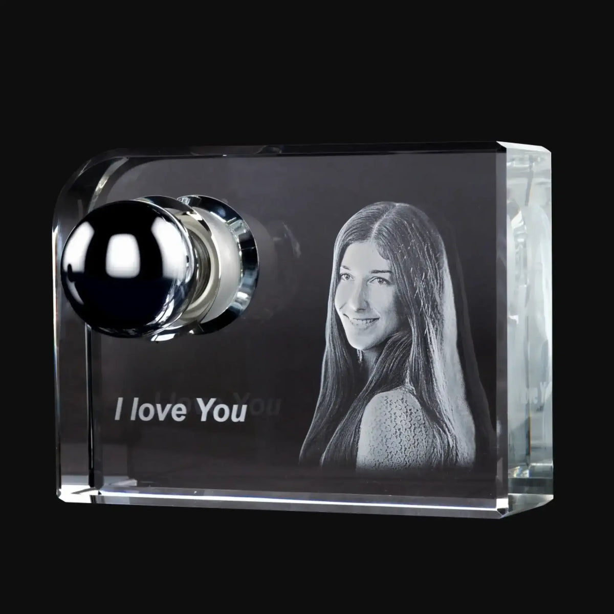 Glas-Leuchte 3D Foto Lasergravur-2