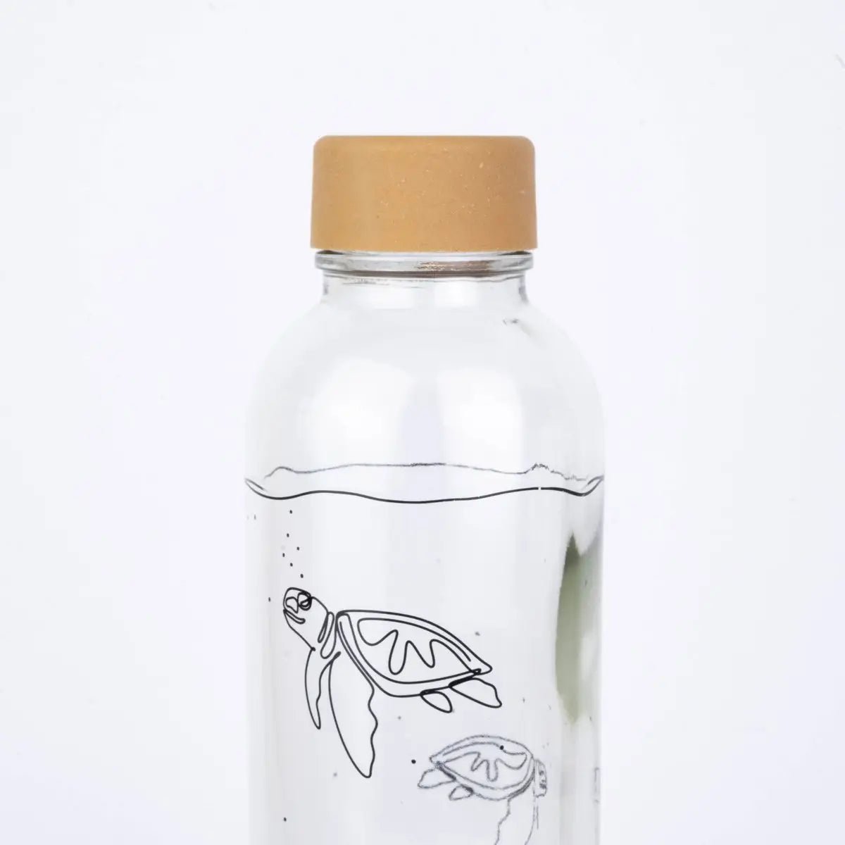 GO WITH THE FLOW 0,7 l Glasflasche