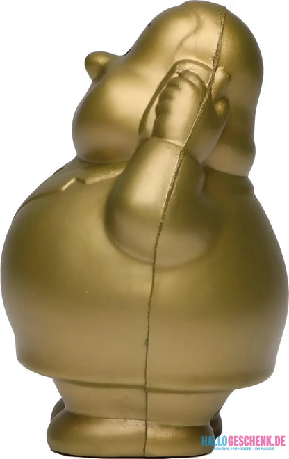 Gold Bert Anti-Stress-Quetsch-Figur
