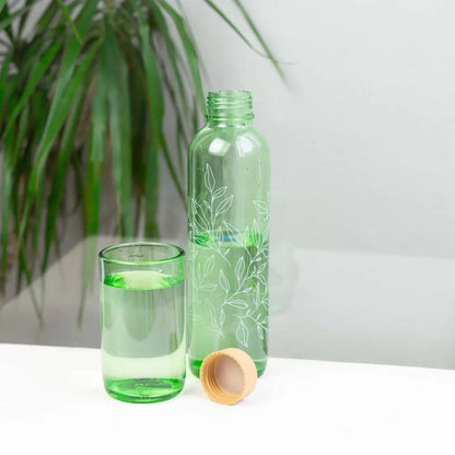 GREEN HARMONY 0,7 l Glasflasche