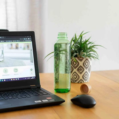 GREEN HARMONY 0,7 l Glasflasche