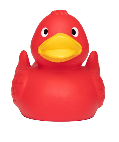 Großmenge mit Logo: Quietsche-Ente „Wings“ Logo & Live-Vorschau • Werbemittel für B2B Anlässe • Schnabels Badeente