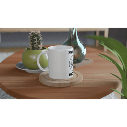 Mit 3D-Vorschau: 12 Sternzeichen mittig mit Name + personalisierten Sprüchen • zweifarbige Tasse