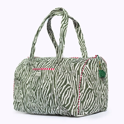 Handgemachte Baumwolltasche ’DESERT ZEBRA’ - handgefertigte Taschen