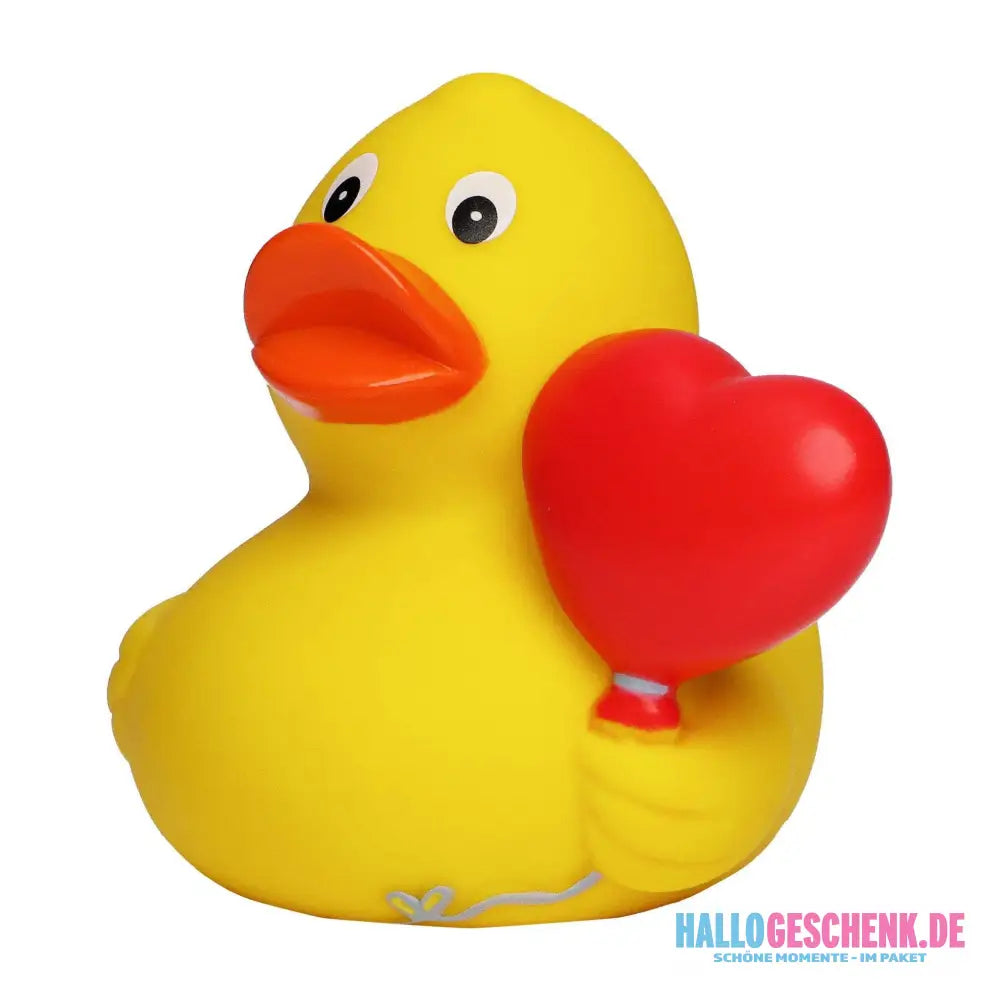 Herz • Ballon • Liebe • Beziehung • Jahrestag • Hochzeit • Valentin • Quietsche-Ente / Badeente