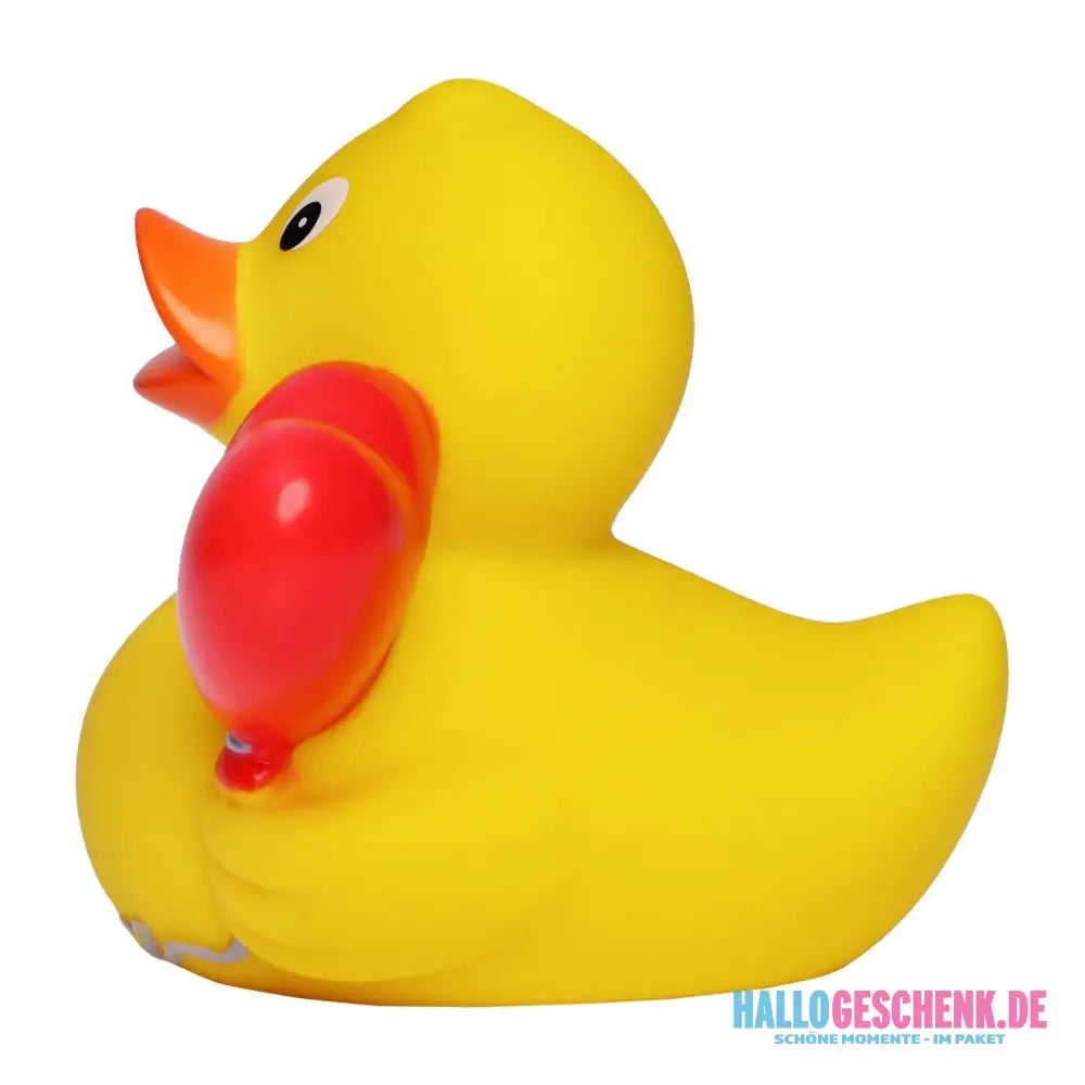 Herz • Ballon • Liebe • Beziehung • Jahrestag • Hochzeit • Valentin • Quietsche-Ente / Badeente