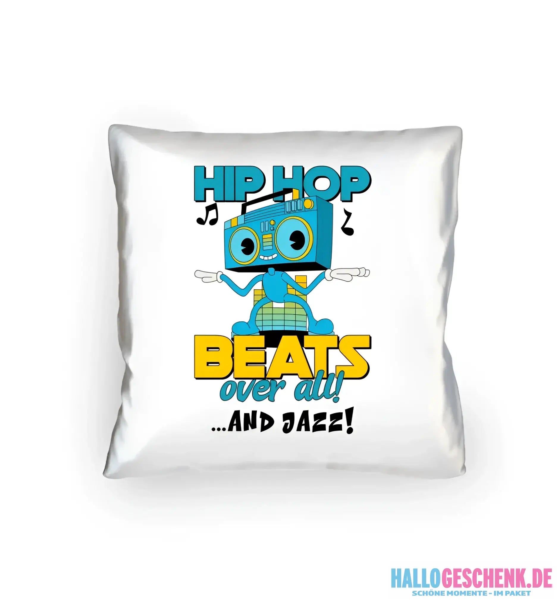 Hip Hop Beats over all • Kissen 40x40 cm • Exklusivdesign • personalisiert