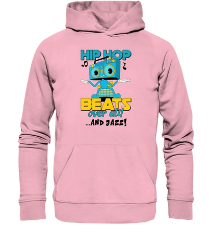 Hip Hop Beats over all • Unisex Premium Hoodie XS - 5XL aus Bio - Baumwolle für Damen & Herren • Exklusivdesign • personalisiert - HalloGeschenk.de