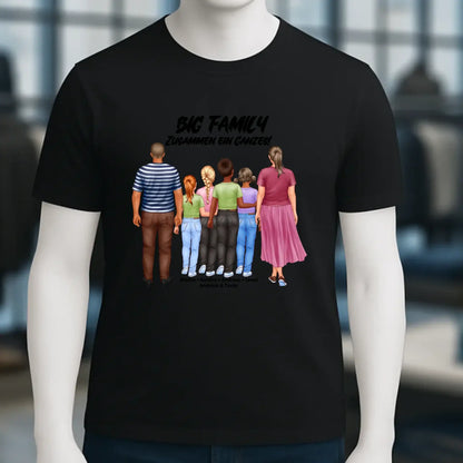 Huge Familien-Designer mit 0-4 Kindern • Unisex Premium T-Shirt XS-5XL aus Bio-Baumwolle für Damen & Herren