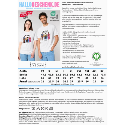 Huge Familien-Designer mit 0-4 Kindern • Unisex Premium T-Shirt XS-5XL aus Bio-Baumwolle für Damen & Herren