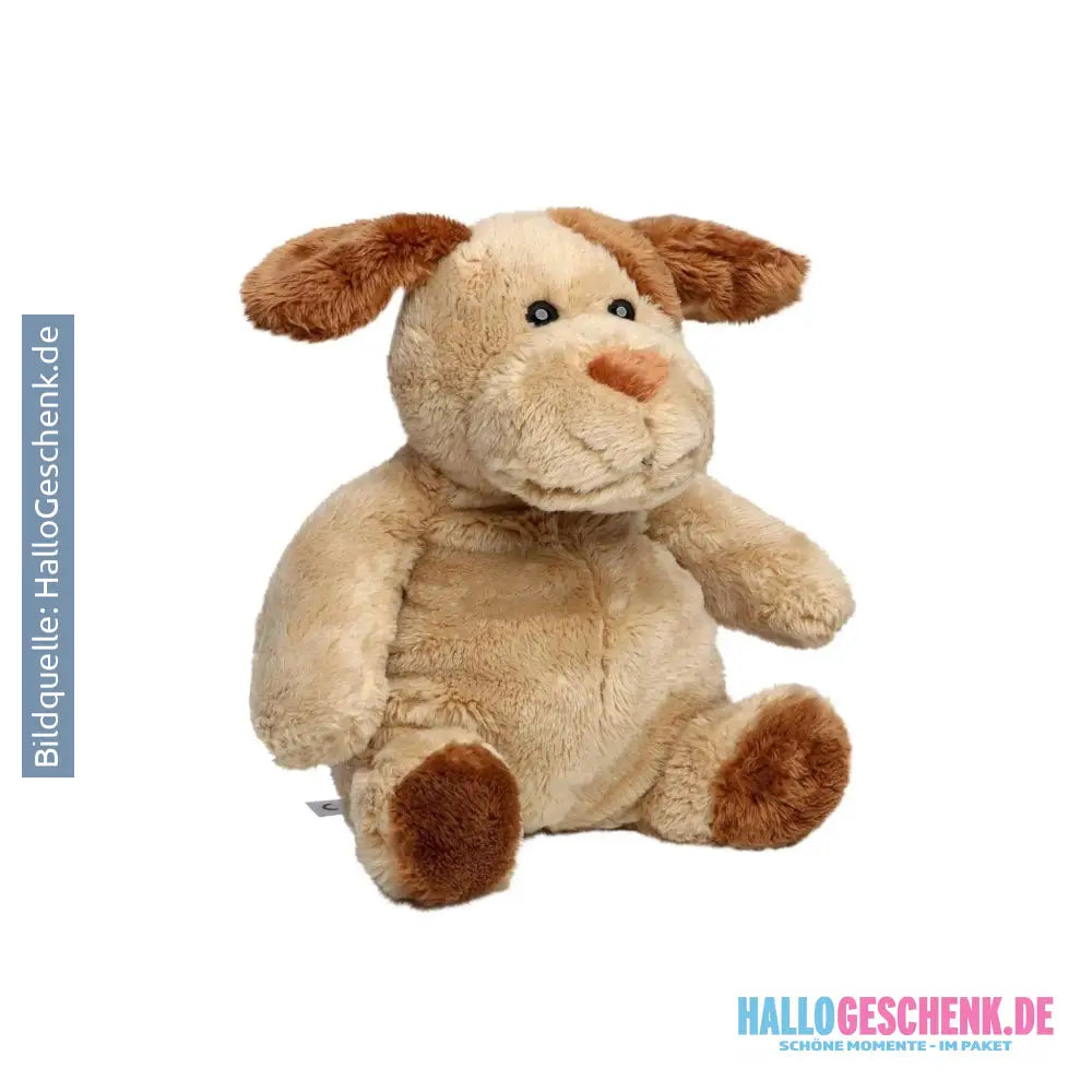 Hund Helge mit Oeko-Tex-Zertifikat, Plüschtier, Stofftier