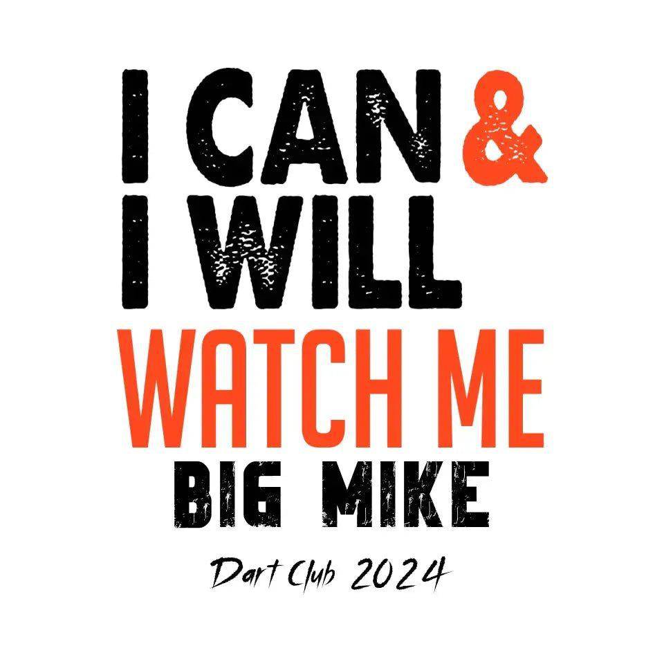 I CAN & I WILL • STICKER 20x20 cm Aufkleber