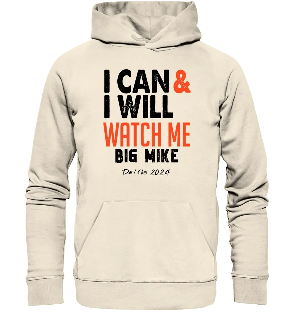 I CAN & I WILL • Unisex Premium Hoodie XS-5XL aus Bio-Baumwolle für Damen & Herren • Exklusivdesign • personalisiert