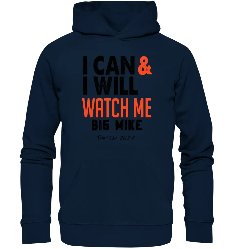 I CAN & I WILL • Unisex Premium Hoodie XS-5XL aus Bio-Baumwolle für Damen & Herren • Exklusivdesign • personalisiert