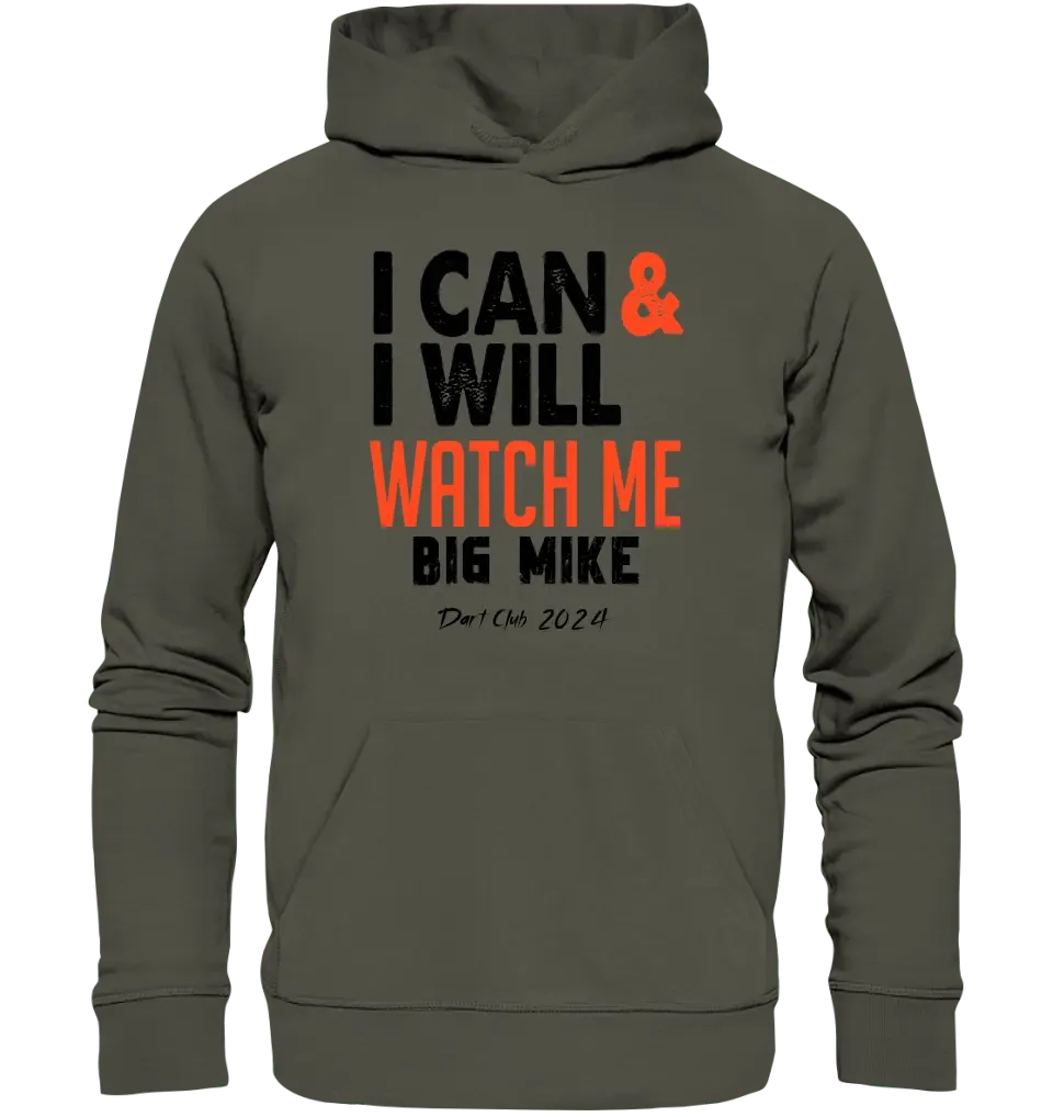 I CAN & I WILL • Unisex Premium Hoodie XS-5XL aus Bio-Baumwolle für Damen & Herren • Exklusivdesign • personalisiert