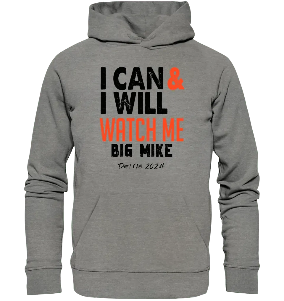 I CAN & I WILL • Unisex Premium Hoodie XS - 5XL aus Bio - Baumwolle für Damen & Herren • Exklusivdesign • personalisiert - HalloGeschenk.de