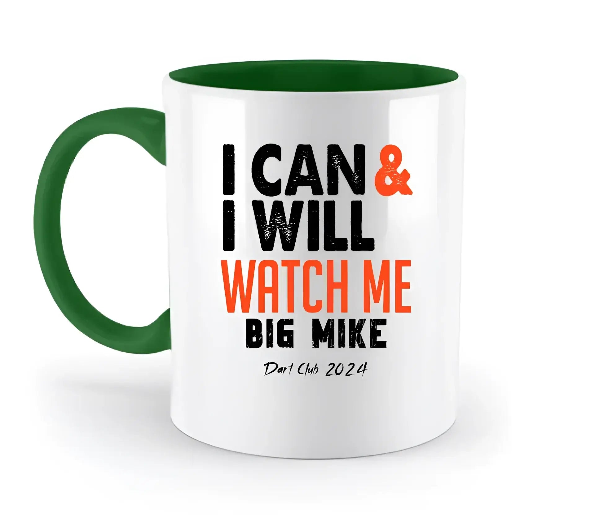 I CAN & I WILL • zweifarbige Tasse • Exklusivdesign • personalisiert