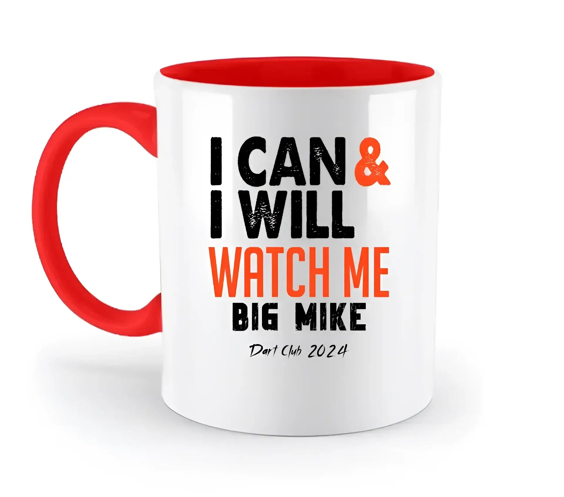 I CAN & I WILL • zweifarbige Tasse • Exklusivdesign • personalisiert