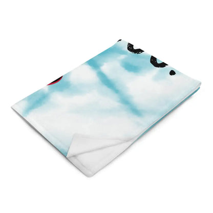 I love you! • Kuscheldecke / Tagesdecke - Kuscheldecken