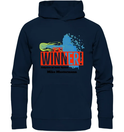 I´M A WINNER • Unisex Premium Hoodie XS - 5XL aus Bio - Baumwolle für Damen & Herren • Exklusivdesign • personalisiert - HalloGeschenk.de